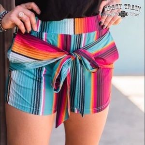 Serape Shorts